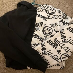 Streetwear Society Monochrome Graphic Hoodie